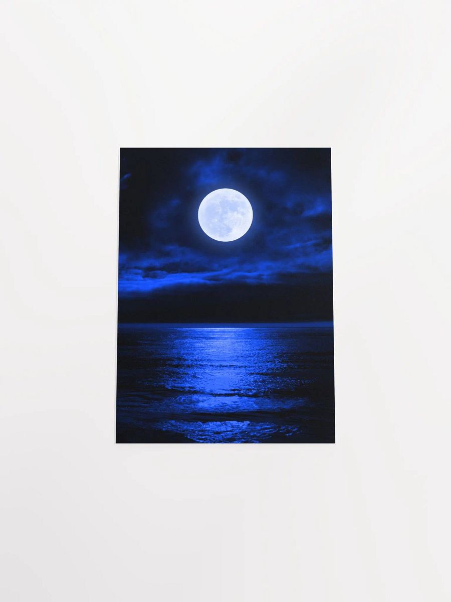 Blue Moonlight Sonata Poster product image (12)