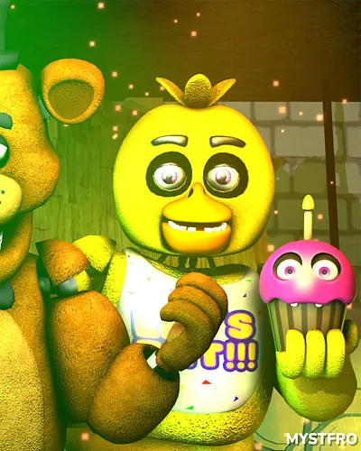 Five Nights at Freddy's Remix | Chica Animation 🐥 #fnaf #fivenightsatfreddys