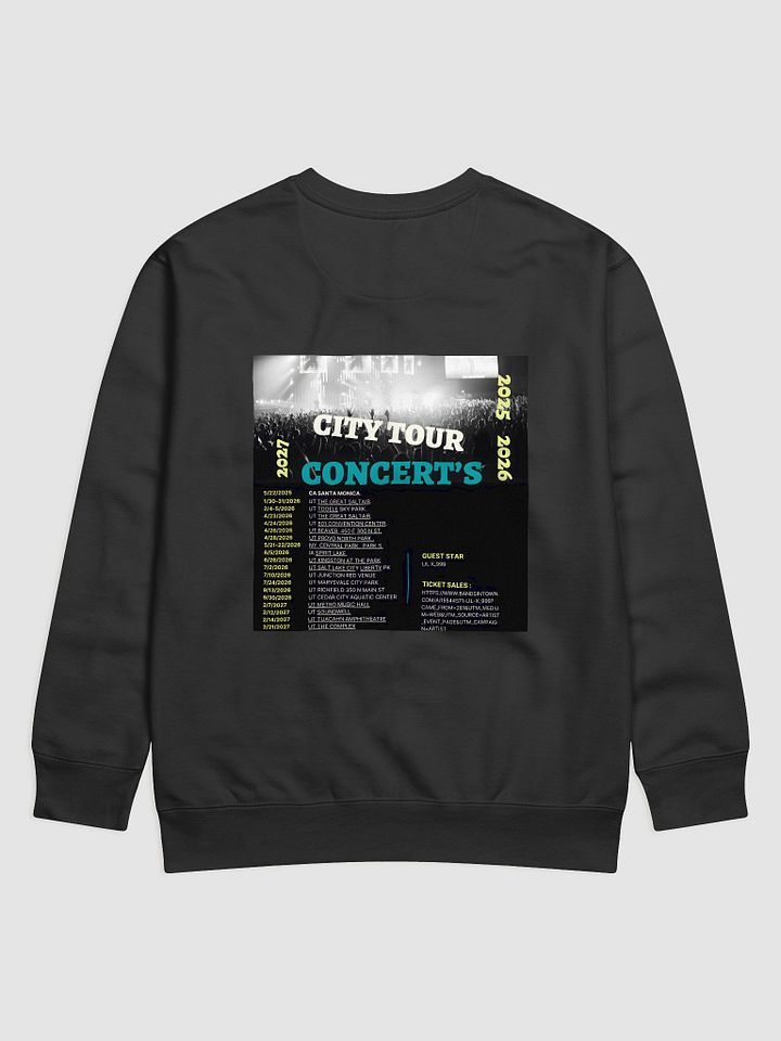 City Tour Concert 2025-2026 Premium Sweatshirt product image (2)
