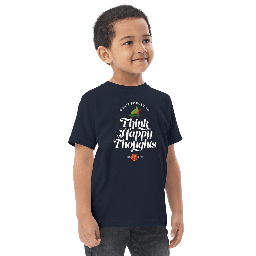 Happy Toddler Tee (Navy) product image (2)