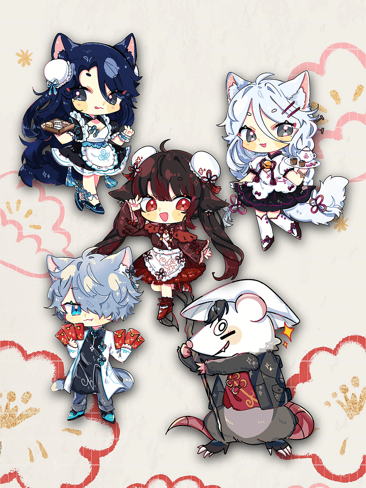 [PREORDER] "MID-AUTUMN FESTIVITIES" Stickers product image (1)