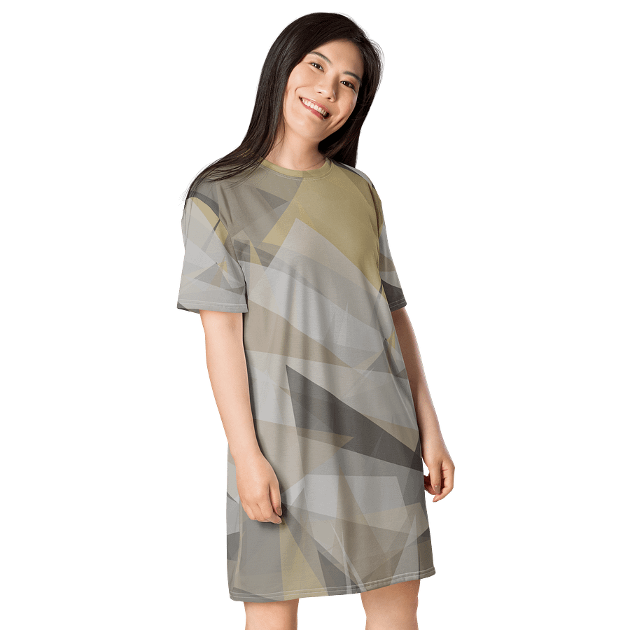 Translucent Geometry All-Over Dress product image (4)