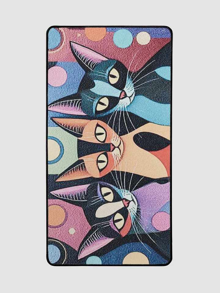 I love Cats Desk Mat product image (2)