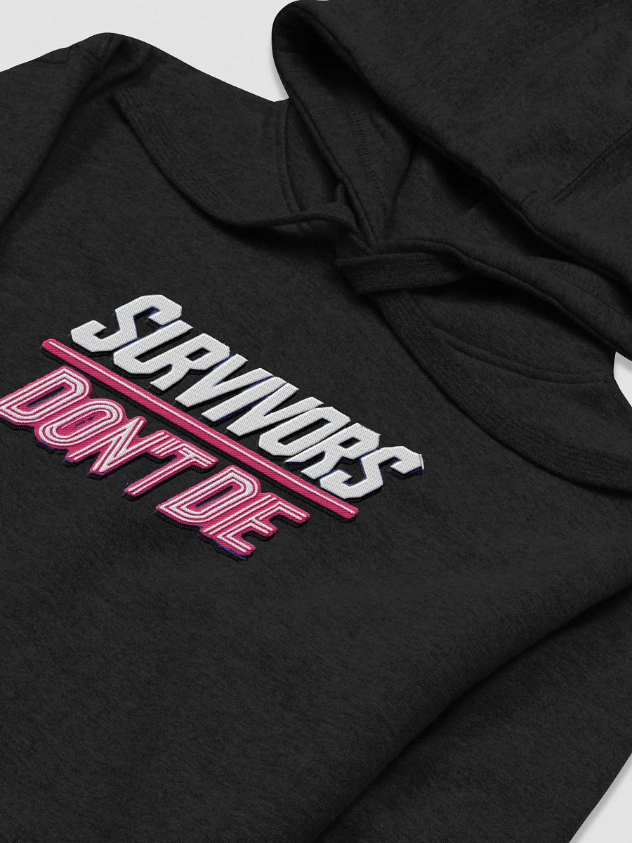 Survivors Don’t Die Embroidered Hoodie product image (3)