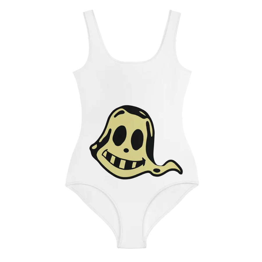 Smiling ghost Smiling, ghost, spooky, cute, cute ghost, boo, funny, humor, spooky, spooky season, spooky cute, spooky, smile, happy, adorable, product image (1)
