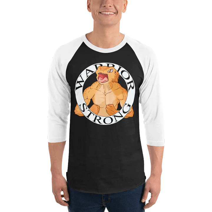 Warrior Strong Baseball Long Sleeve Shirt product image (1)