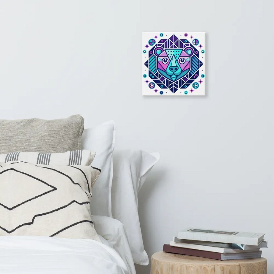 Geometric Mandala Bär 7 , Canva product image (6)