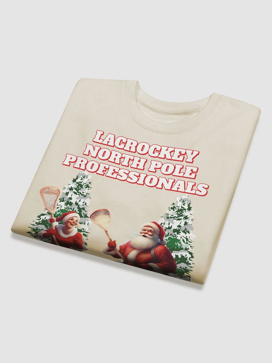 North Pole Lacrockey - Mr and Mrs Claus Sweatshirt product image (26)
