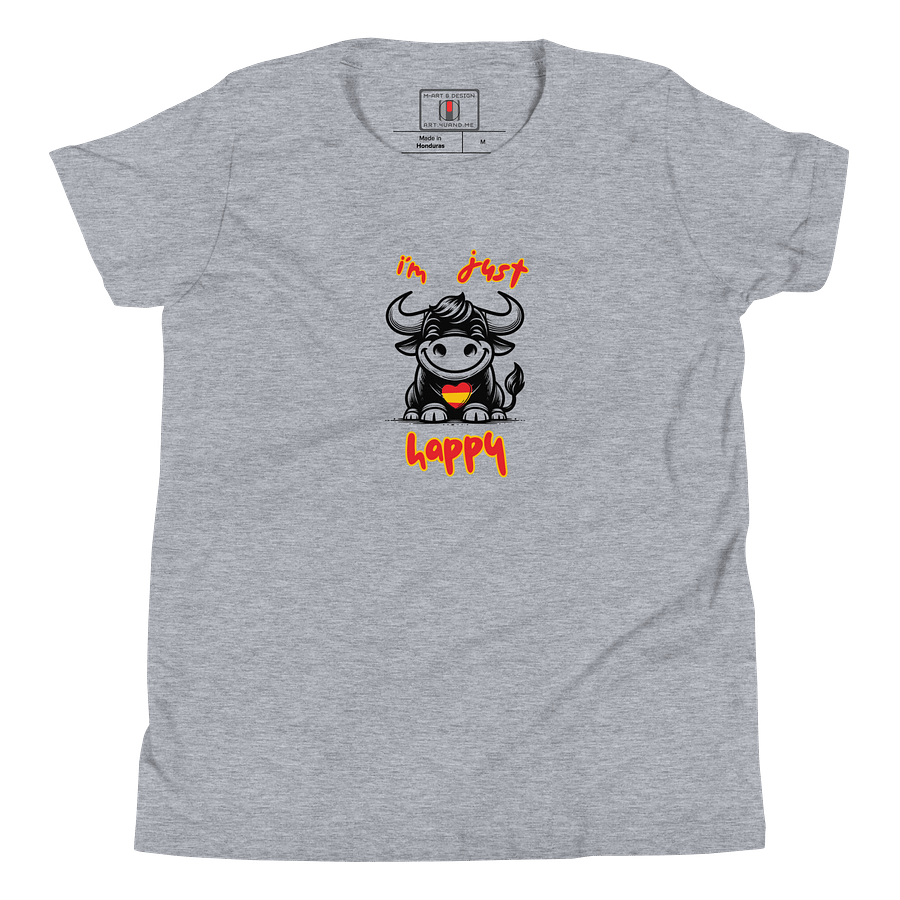 Happy Toro Bull Youth T-Shirt product image (29)