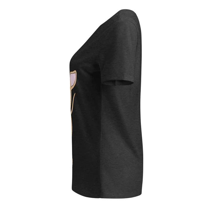 Curious Canine Women’s V-Neck Tee product image (2)