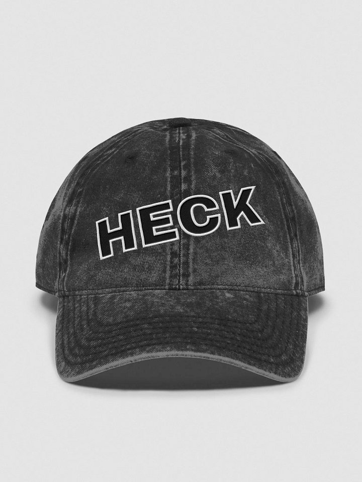 HECK (black) Retro Relaxed Fit: Otto Vintage Wash Dad Hat product image (4)
