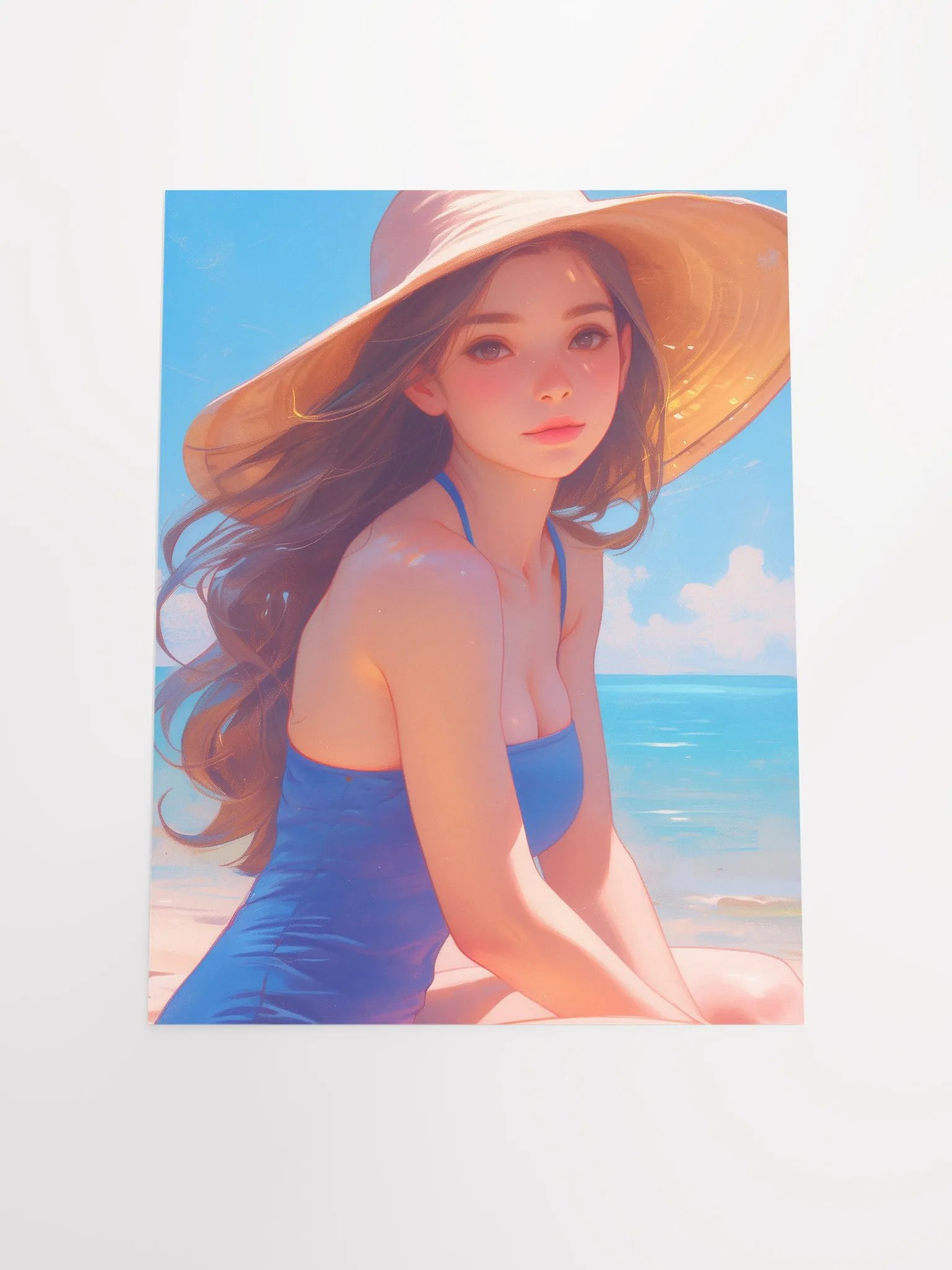 Serene Seaside Daydream Poster product image (7)
