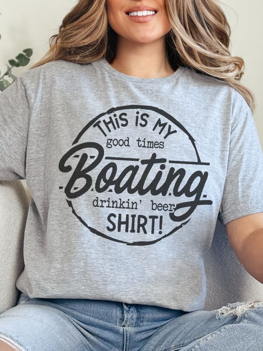 This Is My Boating Shirt Gildan 64000 Unisex Tshirt product image (1)