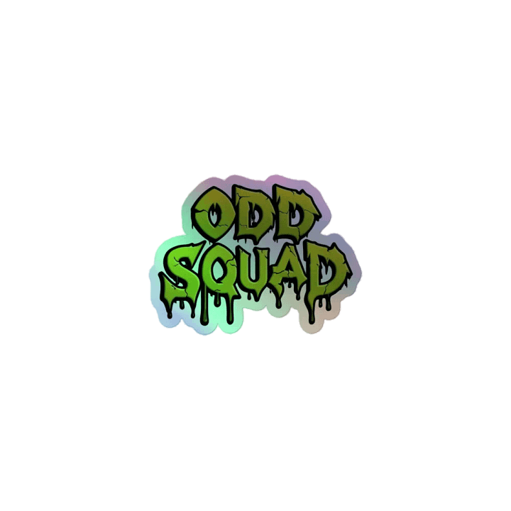Odd Squad holographic sticker product image (1)