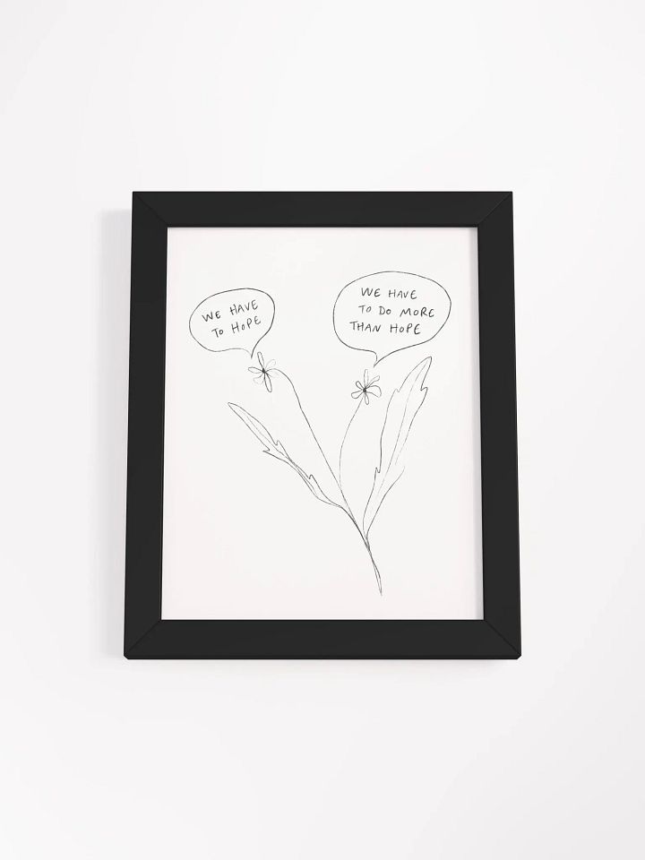 More Than Hope Framed Art Print product image (1)