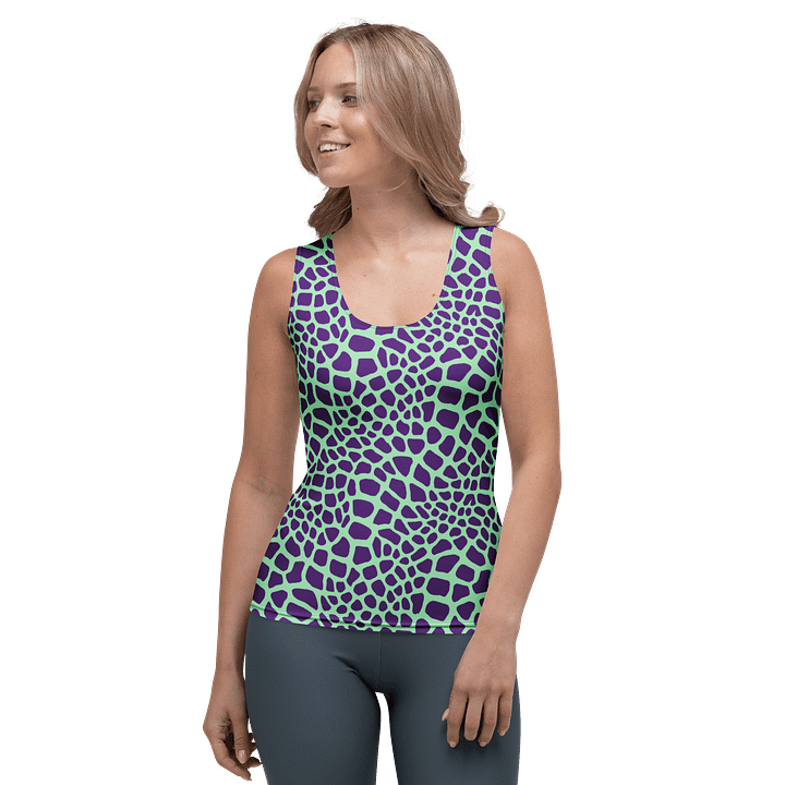 Green Giraffe Tank Top product image (1)
