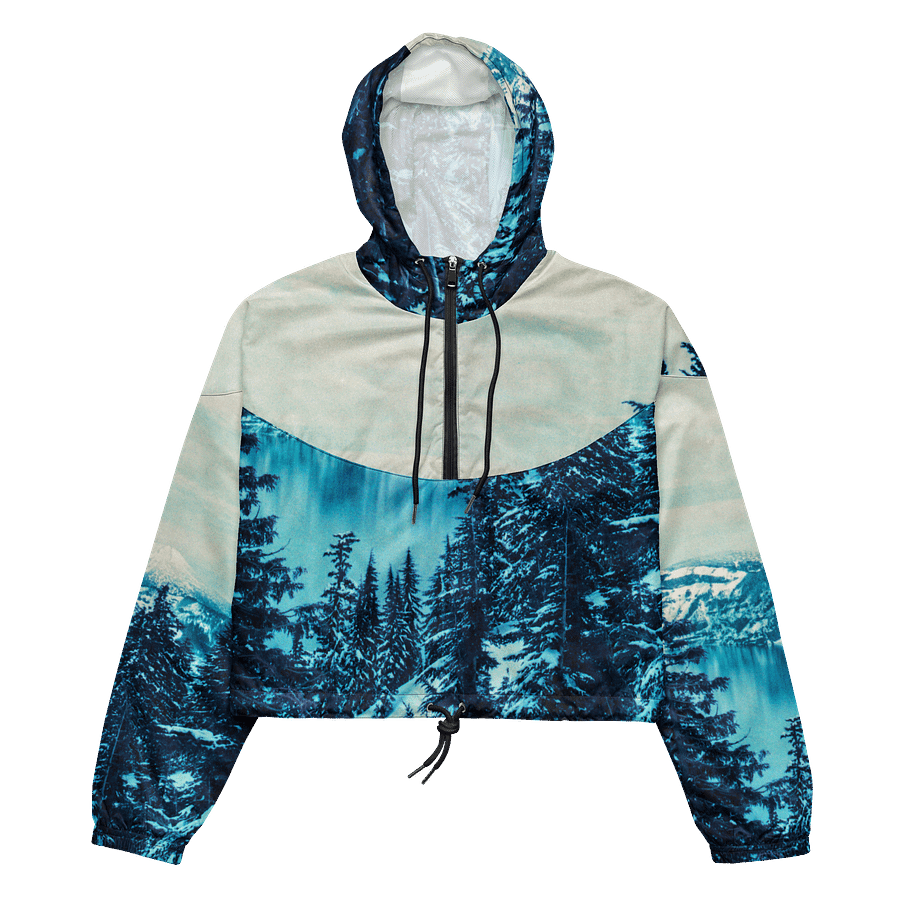 Crater Lake Lomopurple Crop Top Windbreaker product image (2)