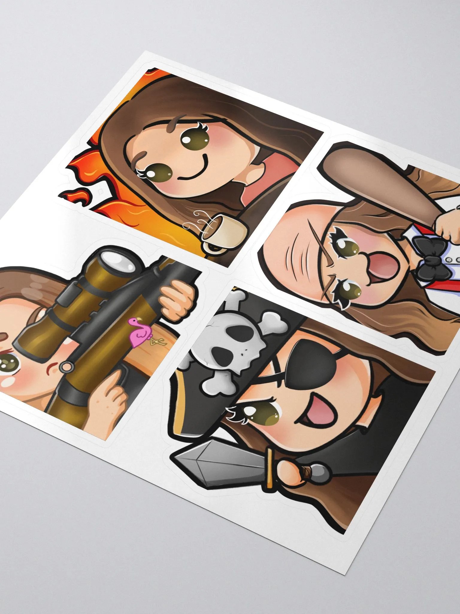 Emote Sticker Pack 1 product image (3)
