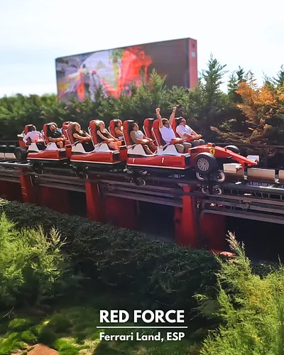 Coaster of the day! - Red Force at Ferrari Land / PortAventura World 🎢