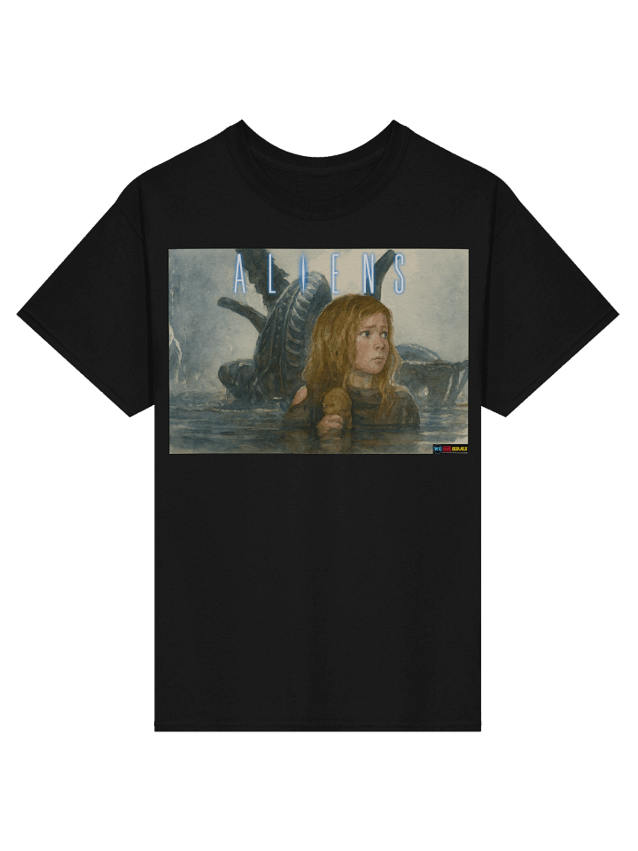 Aliens inspired Title T-Shirt product image (1)