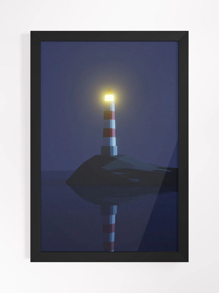 LowPloy Lighthouse Print product image (2)