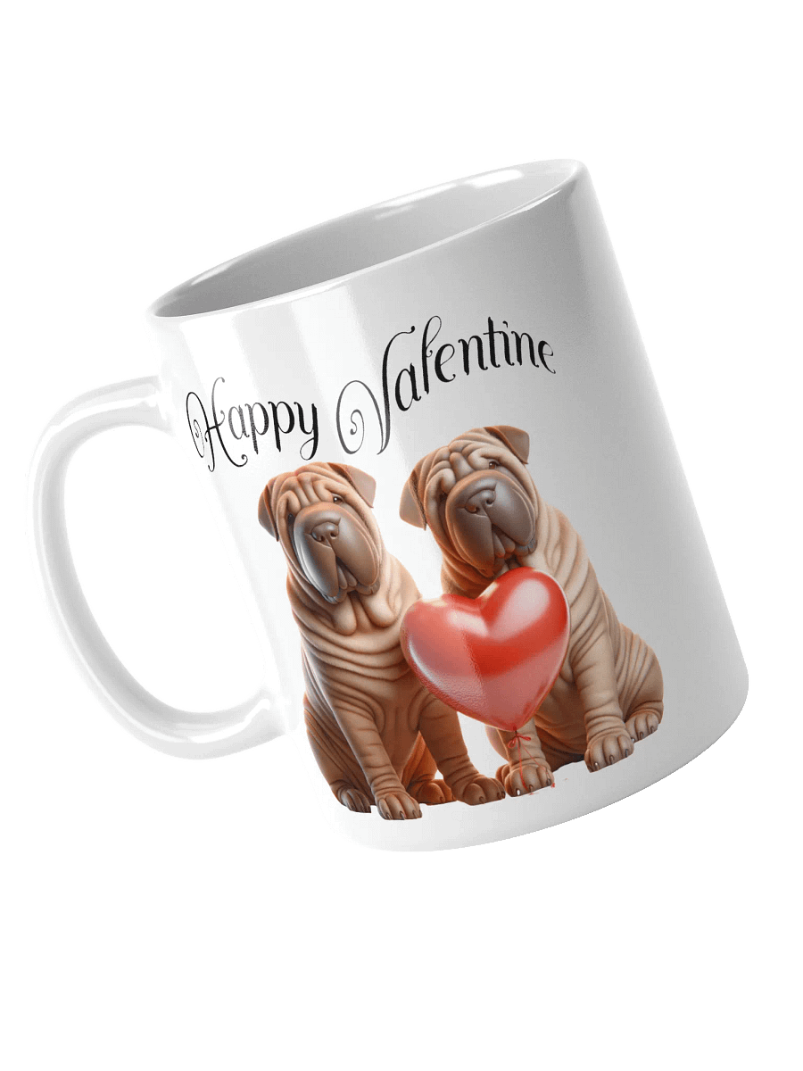 Romantic Valentine Shar Pei Mug product image (4)