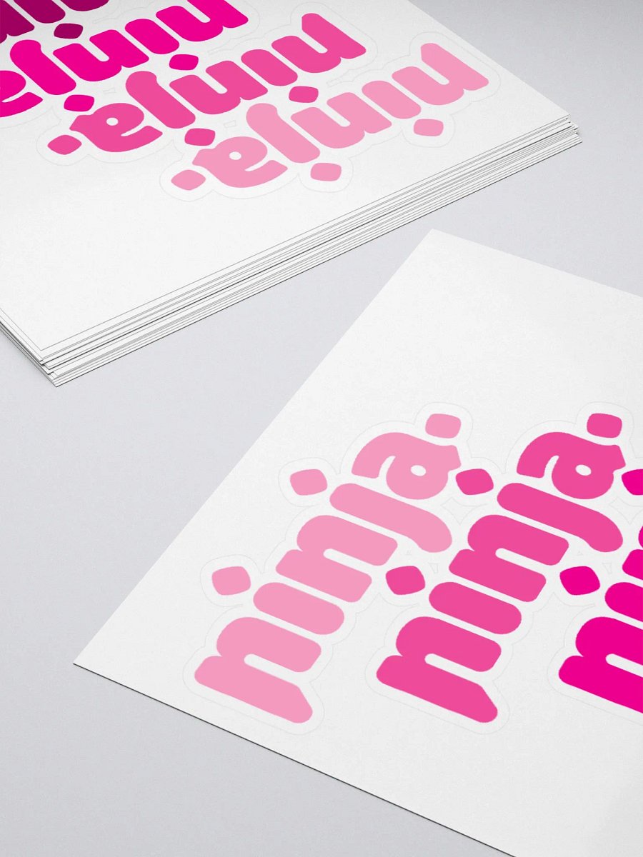 Pink Quad Ninja Sticker product image (4)