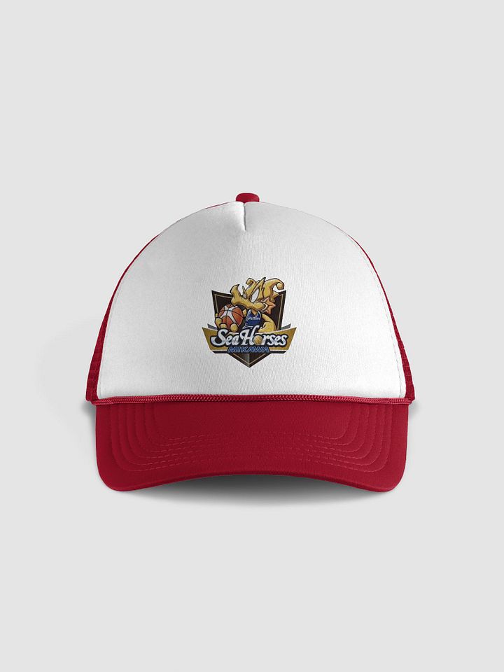 Valucap Foam Trucker Hat SeaHorses Mikawa Crest/Logo product image (1)