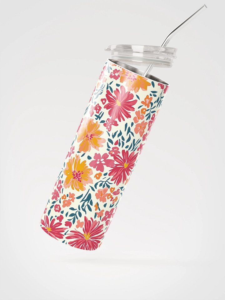 Bright Garden Stainless Steel Tumbler product image (2)