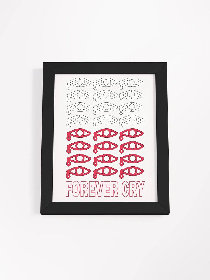 Poland - Forever Cry - Framed High-Quality Matte Poster product image (1)