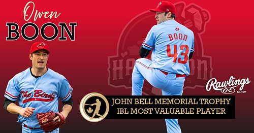 Owen Boon had a career season in 2025. 
The Hamilton Cardinals’ right-hander threw the Intercounty Baseball League’s first no...