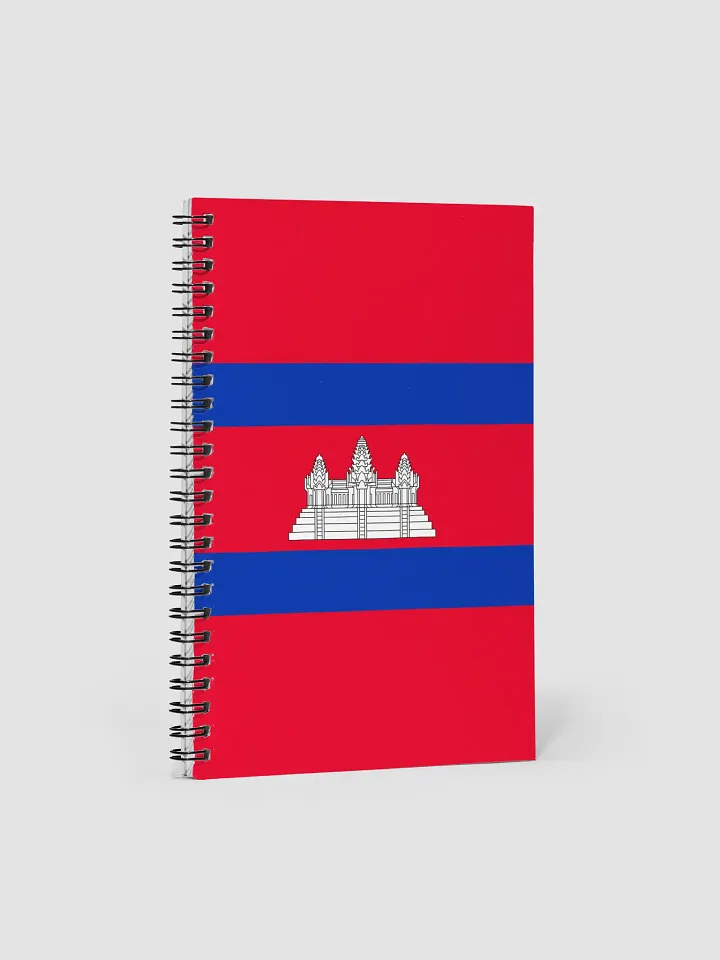 Cambodia Flag Notebook product image (1)