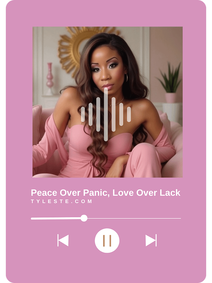 Peace Over Panic, Love Over Lack product image (1)