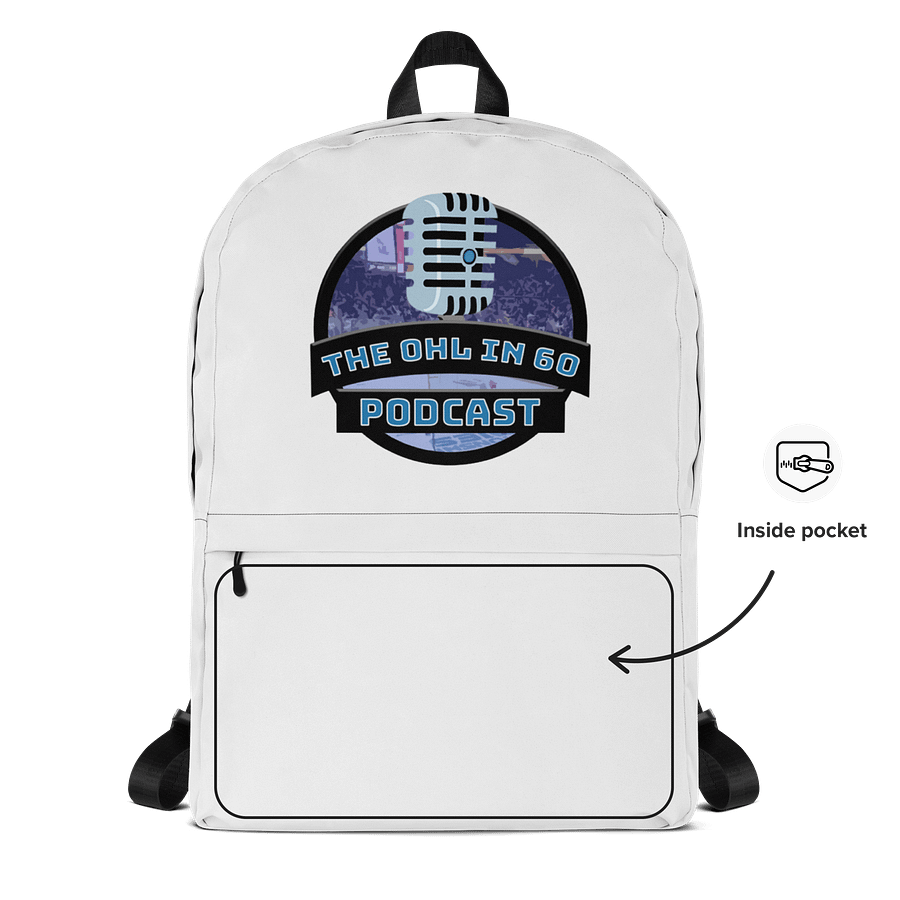 OHL in 60 Podcast Backpack product image (2)
