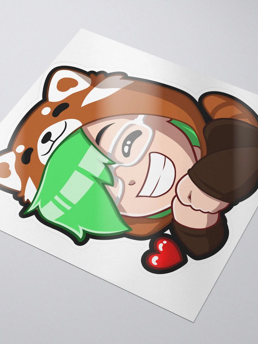 Red Panda Onesie Sticker product image (3)