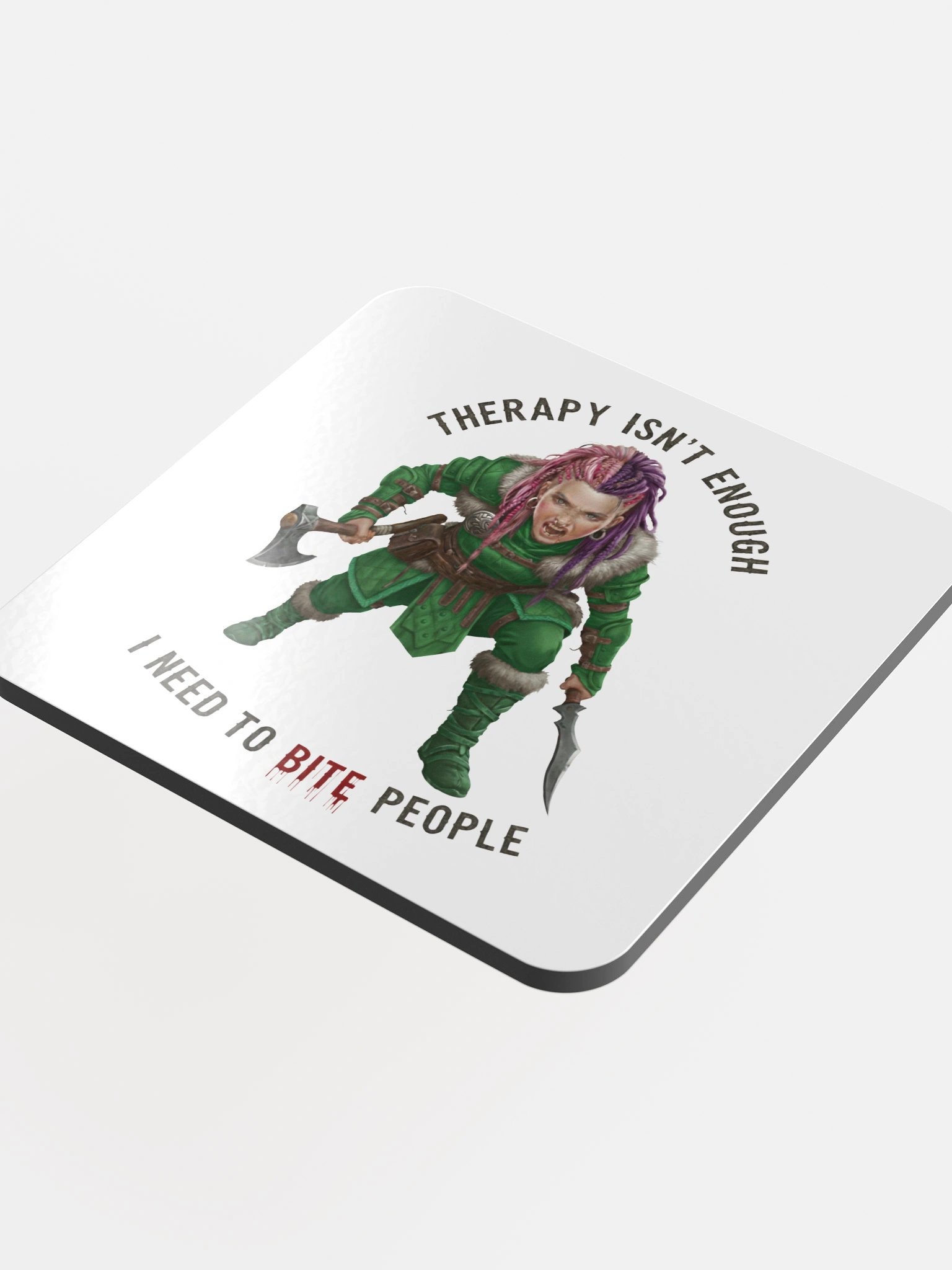 THERAPY GREEN SHAMAN COASTER product image (4)