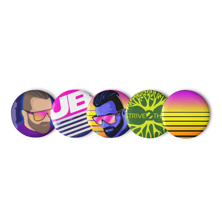 The Joseph Burke Arts Pin 5 Pin Pack product image (1)