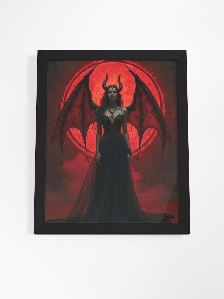 Demonic Beauty Framed Print product image (19)
