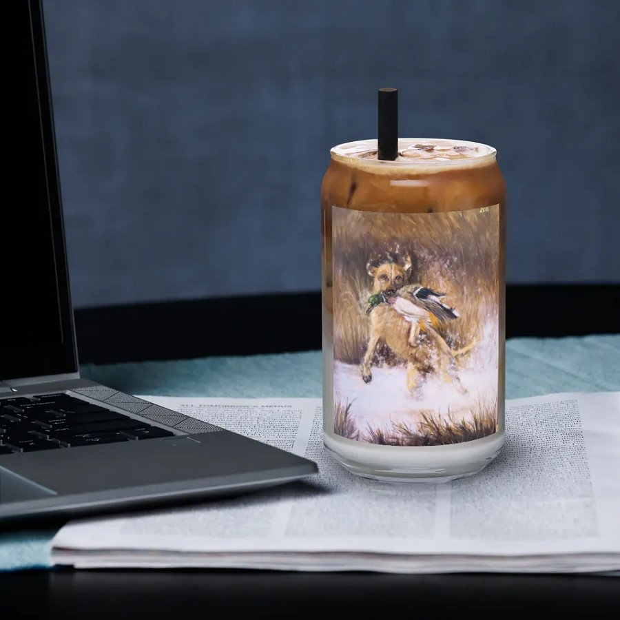 Lab and Mallard Drinking glass product image (3)
