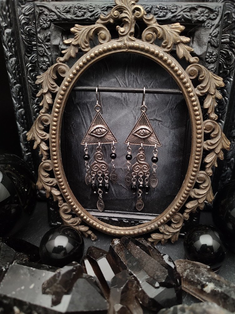 Earrings Eyes - Mystical Watchers product image (2)