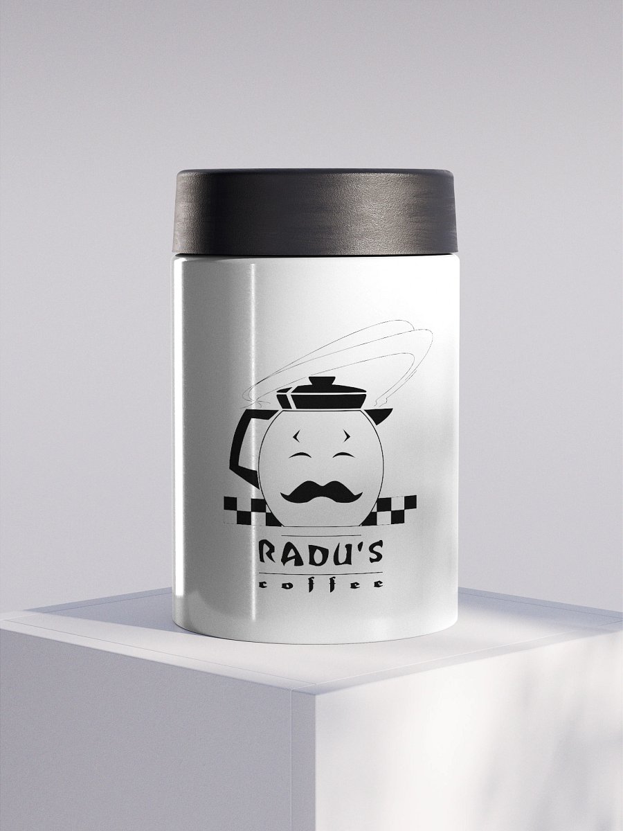 Radu's Coffee | Stainless Steel Koozie by Spoke product image (1)