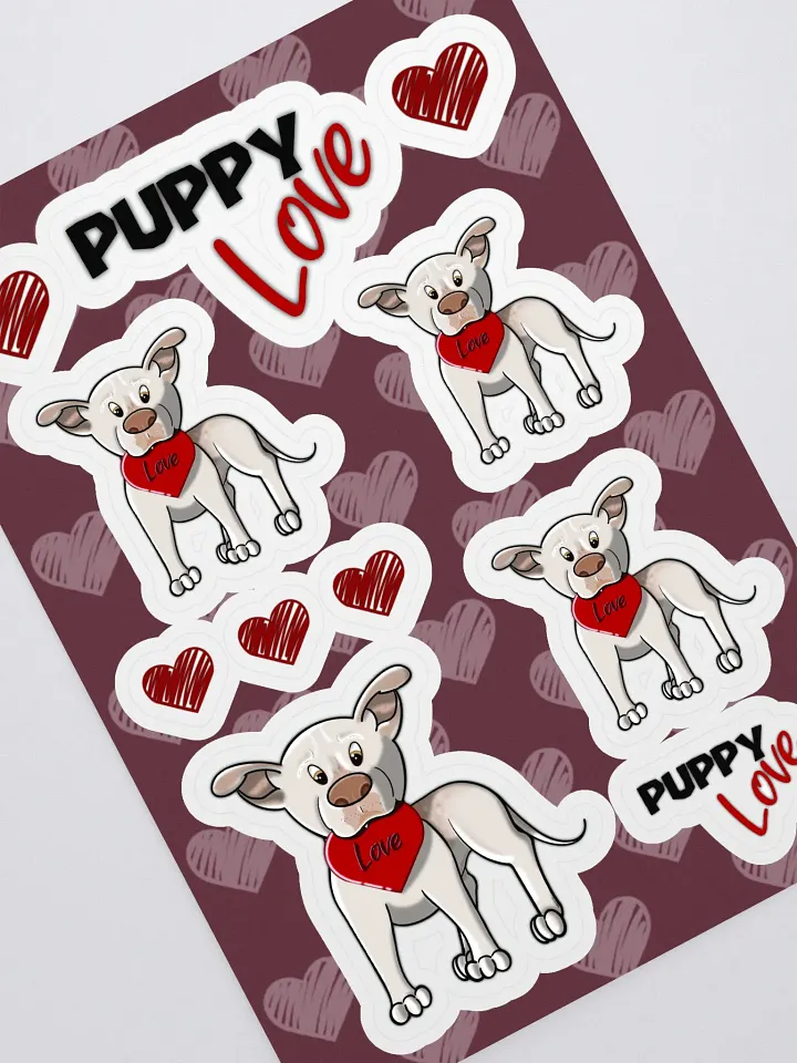 Puppy Love Sticker Sheet product image (1)