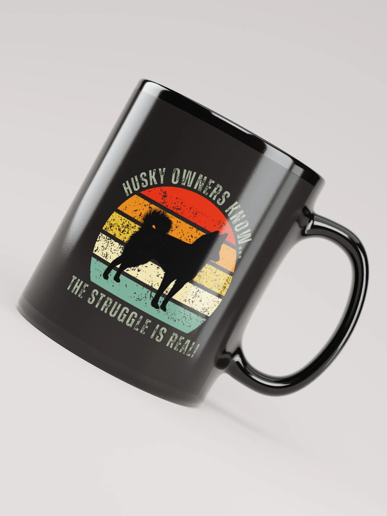 Retro Dog Silhouette Mug product image (4)