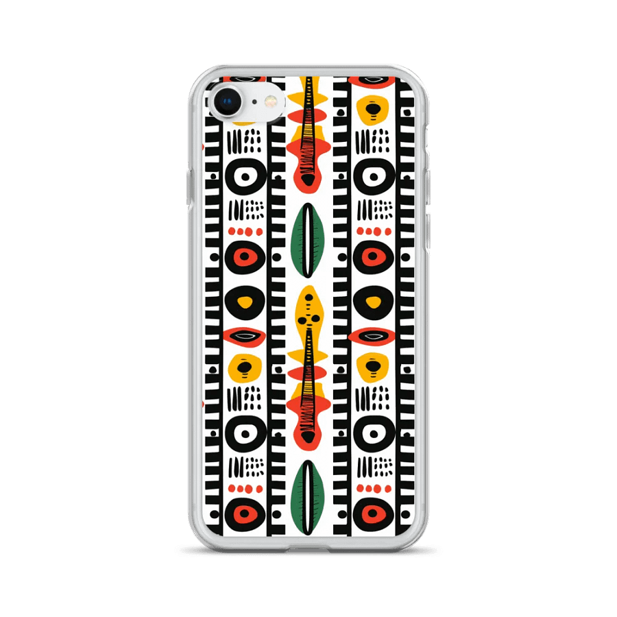 Afrobeat Harmony Clear iPhone® Case. product image (1)
