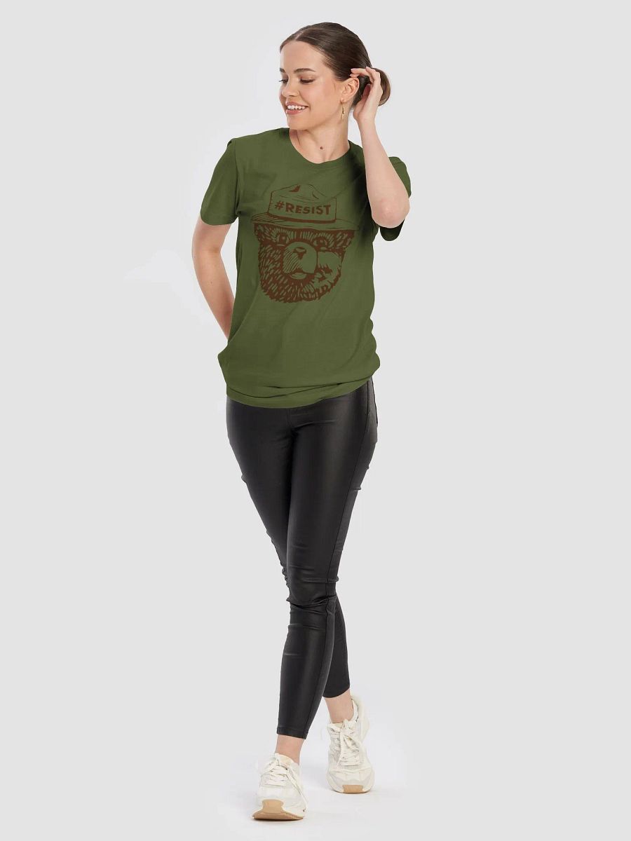 Smokey RESIST BEAR Comfort Fitted T-Shirt Alt National Parks Wear Resistance Rangers product image (10)