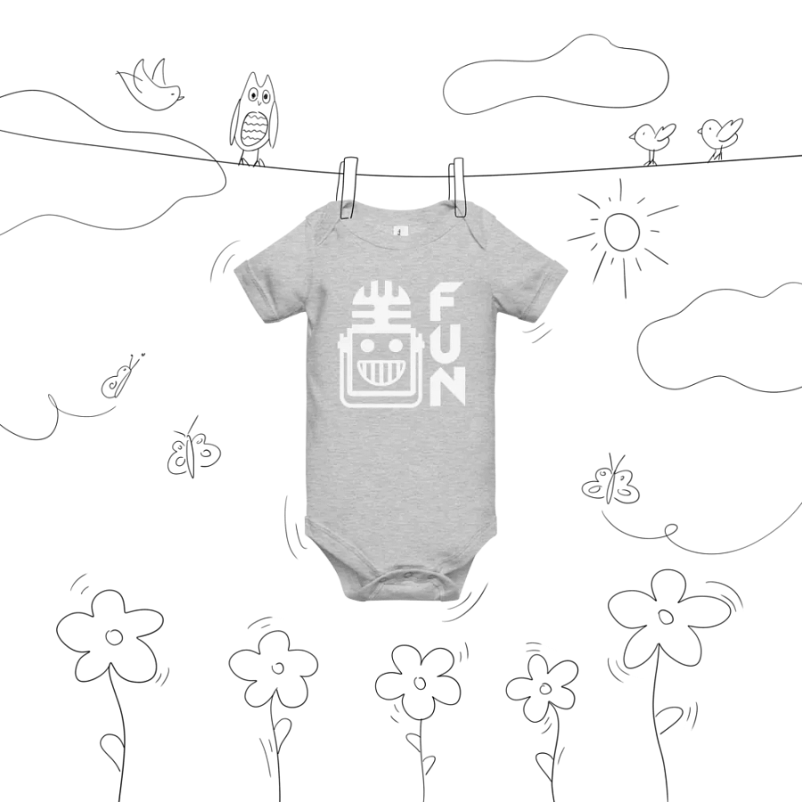 FUN Logo Baby One Piece product image (46)