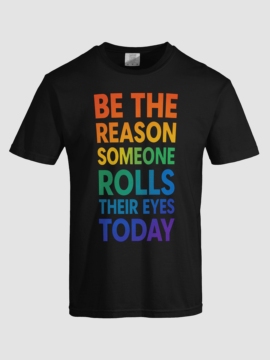 Rainbow Eye-Roll T-Shirt product image (5)