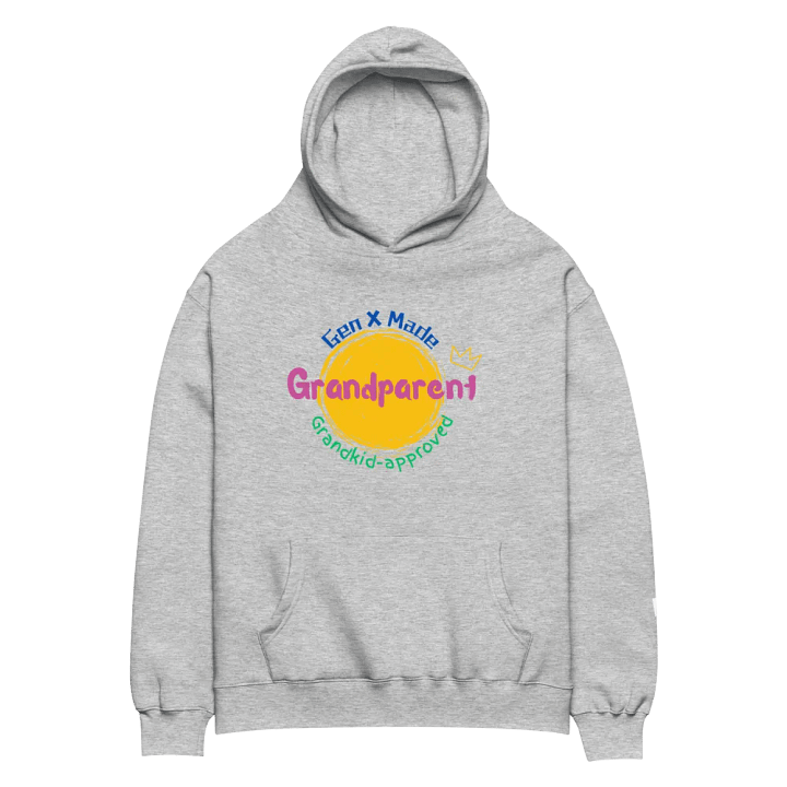 GenX Made Grandparent Oversized Hoodie product image (8)