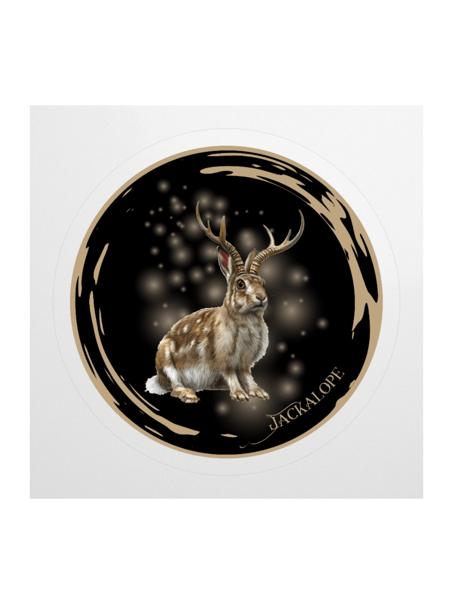 Mystical Jackalope Kiss Cut Stickers product image (1)