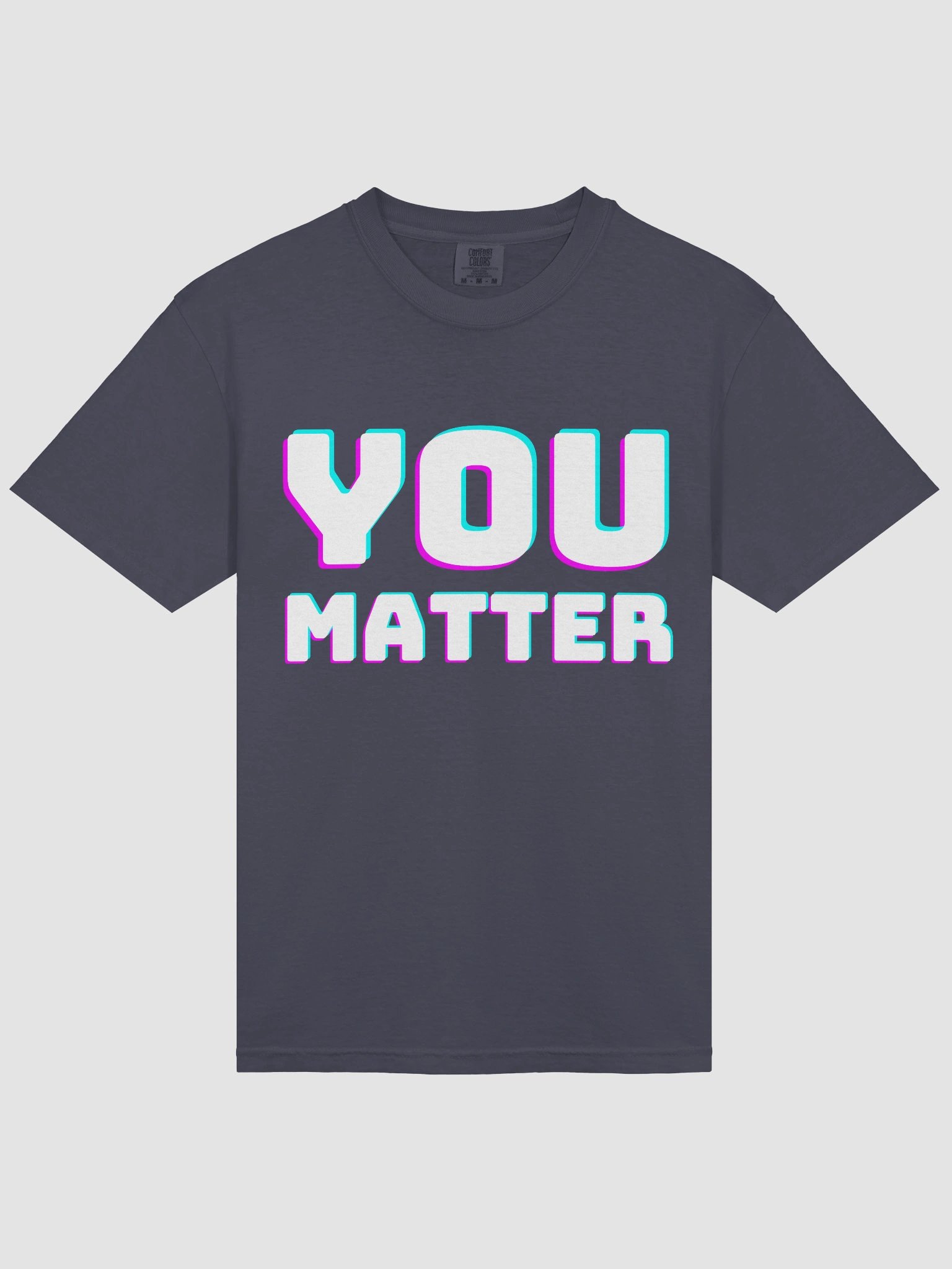 YOU MATTER Glitch-Core Tee product image (14)